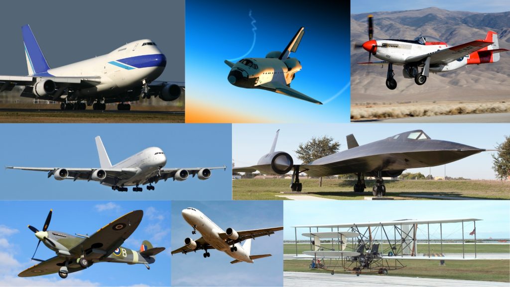 As 10 Aeronaves Mais Incríveis da História
